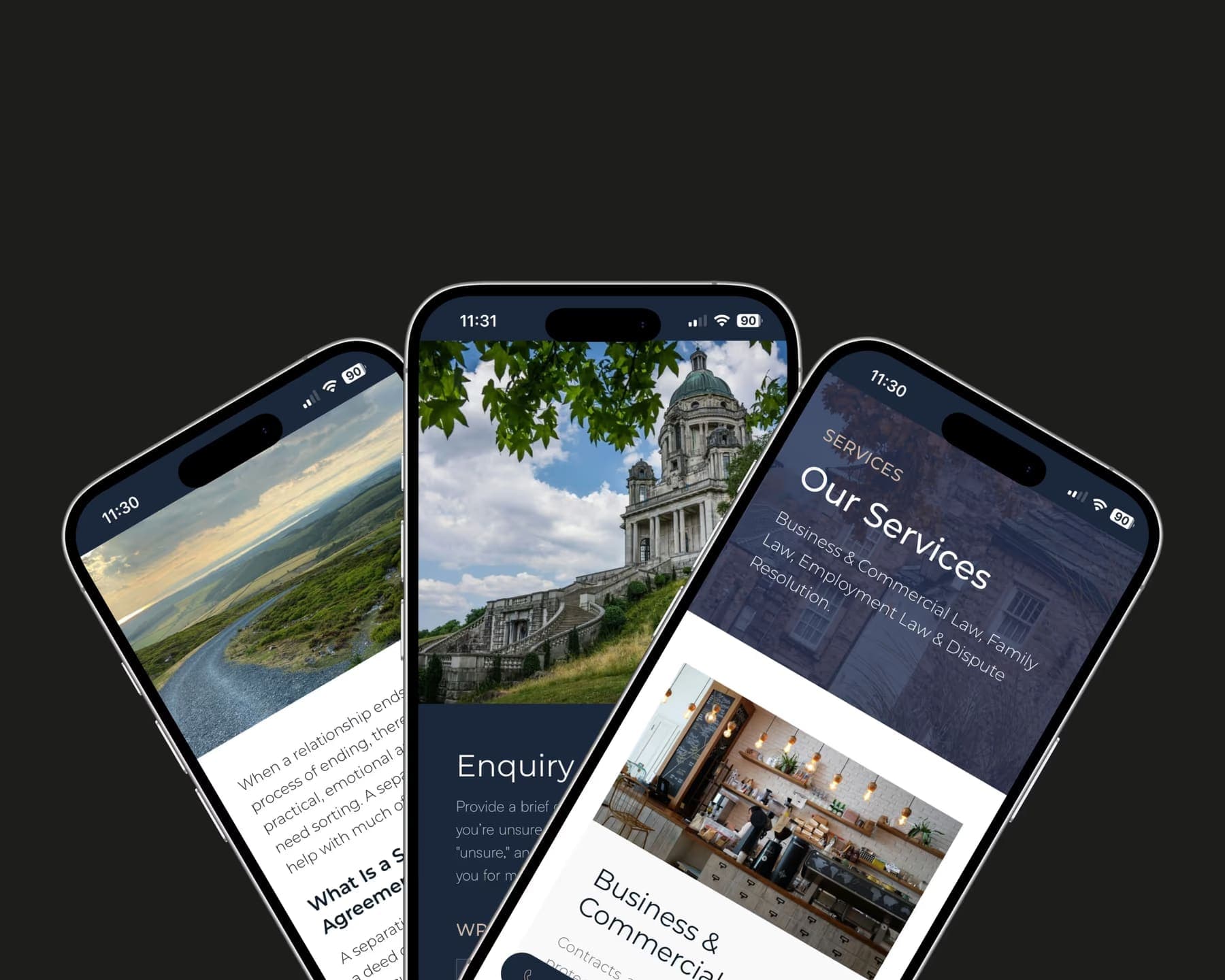 Pre-Law Solicitors — Professional Webflow site for a modern Lancaster law firm